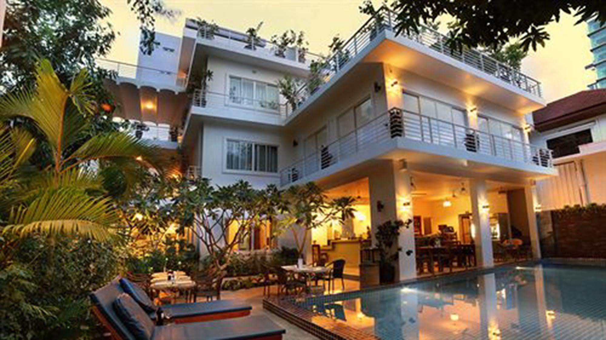 Anise Villa Boutique Hotel Phnompenh Exteriér fotografie